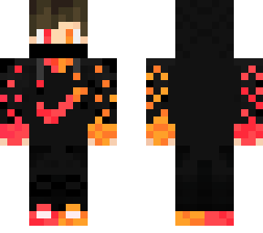 red & orange gamer boy!