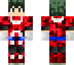 red and blue deku
