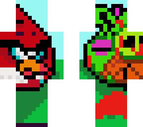 red vs pig