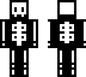 skeleton of minecraft skin