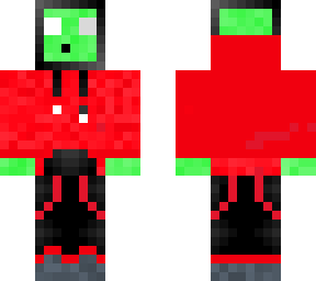 slime in a hoodie