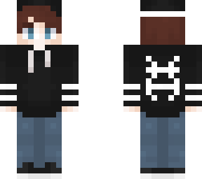 the first minecraft skin i ever made ,remade