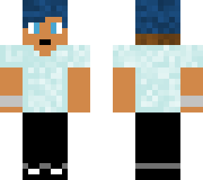 the self-made skin!!