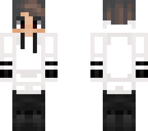 white hoodie