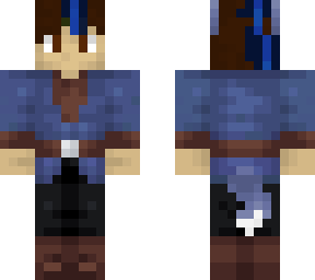 wolf hybrid / blue bats skin for smallishbeans