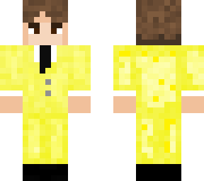 yellow suit