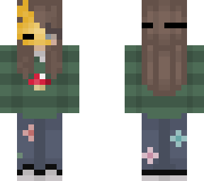 aesthetic girl with mask cracked #2