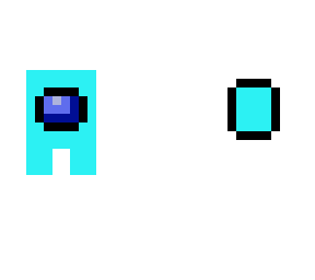 among us (cyan)