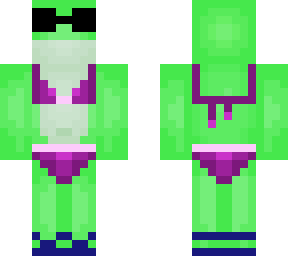bathing suit frog