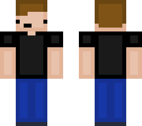 black shirt boy