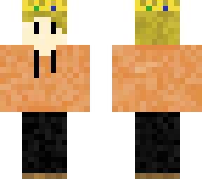 blonde crown boy