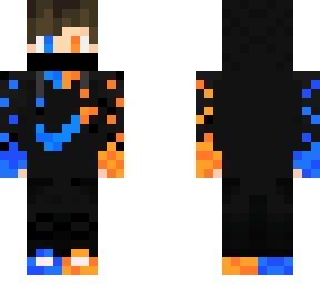 blue & orange gamer boy! (3pixel)