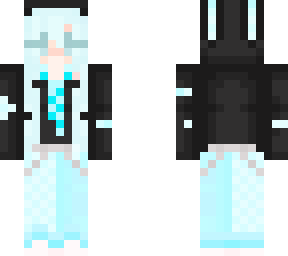 blue and black