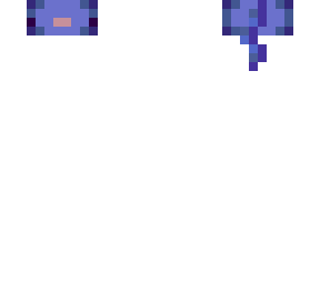 blue axolotl hat overlay/rare axolotl hat | Minecraft Skin