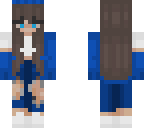 blue girl