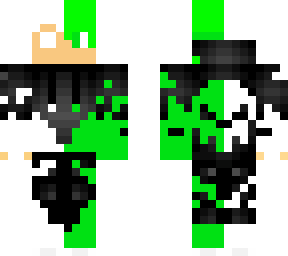 boy cool white and green
