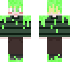 boy cover in slime