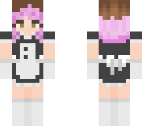 cowcaza maid skin