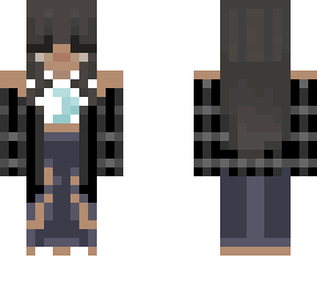 dark hair girl moon