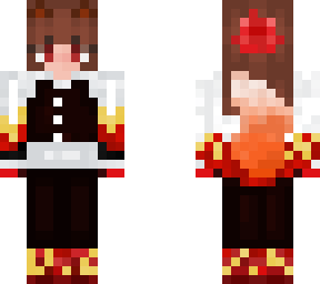 demon slayer little red {fox girl} edit