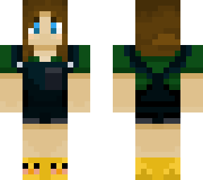 duck boots girl