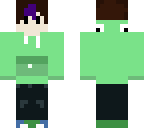 emo boy in frog hoodie