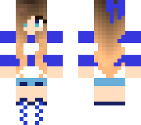 girl in blue
