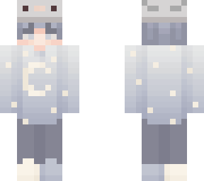 gray axolotl hat