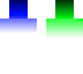 green blue yellow and red man