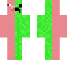 half pig and half creeper
