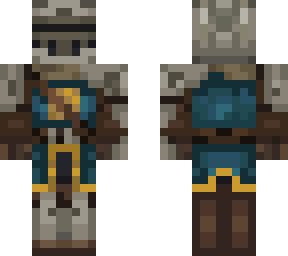 knight armor (blue)