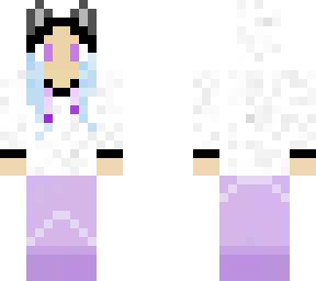 lavender cat hoodie girl