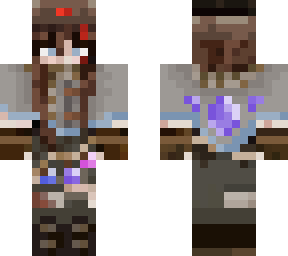 llonane’s incredibly iconic skin with a winter jacket/poncho/scarf/cape thing id