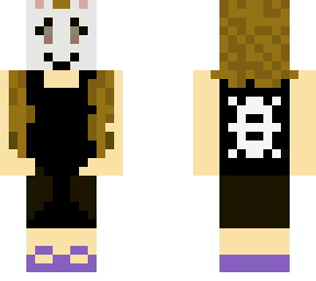 masked girl
