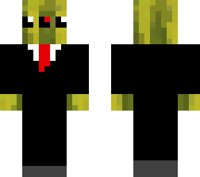 melon man in a suit