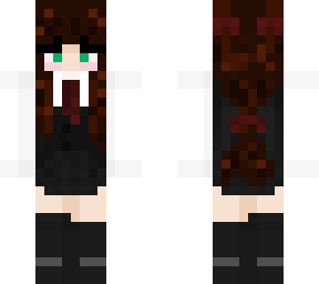 mujer de traje uwu