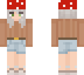 mushroom girl