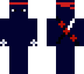 ninja red and blue