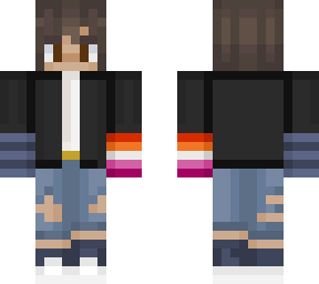 nonbinary causal sunset sleeve