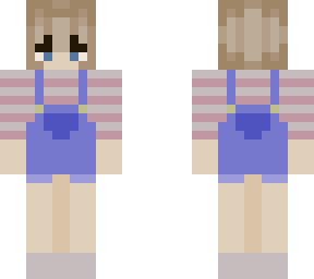 overalls girl