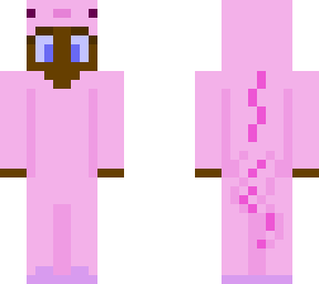 pink axolotl onesie