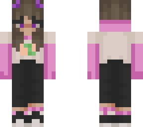 pink dino hoodie girl, but better