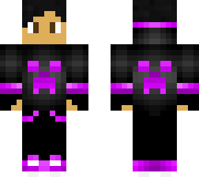 purple gamer boy