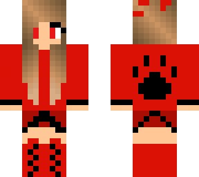 red and black gril