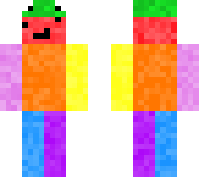 roygbiv frog hat