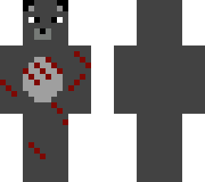 scared wolf