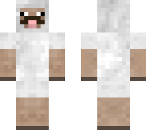sheep with mustache
