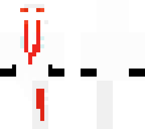 the red blood thirsty, white ghost