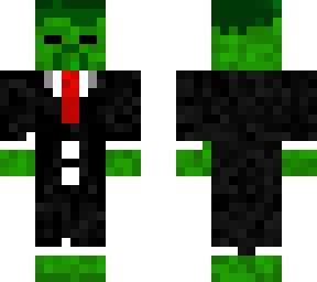 zombie in a tuxedo