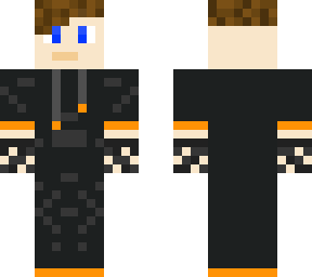 black and orange guy